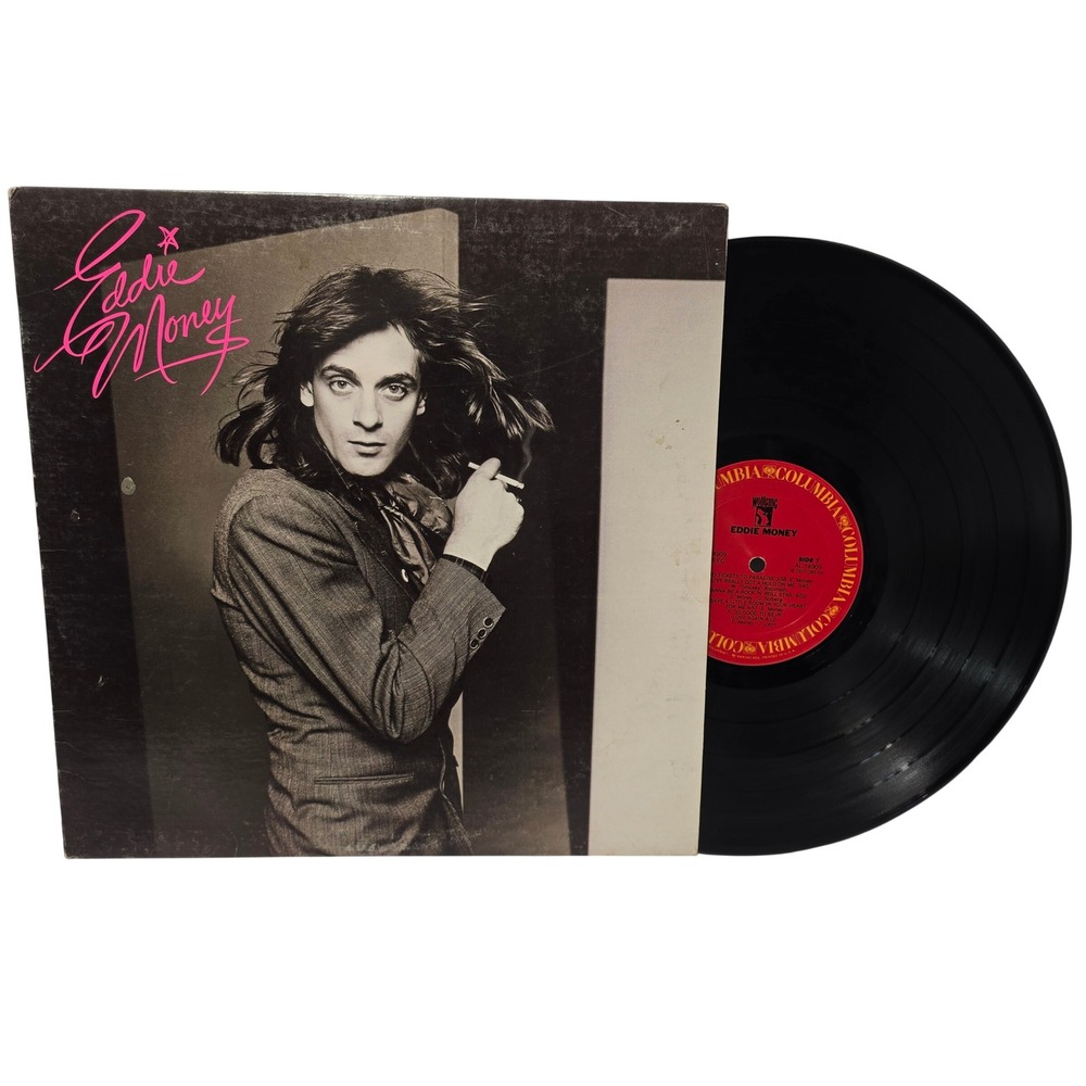Eddie Money Self Titled Vinyl LP Album 1977 Columbia PC 34909 Baby Hold On*